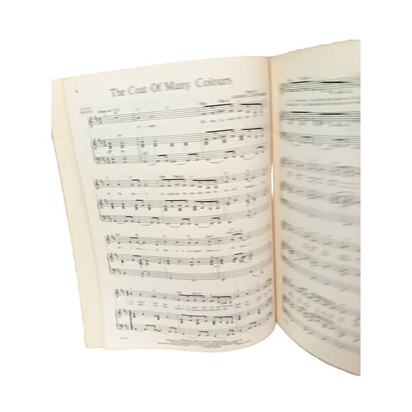 Joseph and the Amazing Technicolor Dreamcoat MUSIC BOOK Andrew Lloyd Webber VNTG - Picture 4 of 9